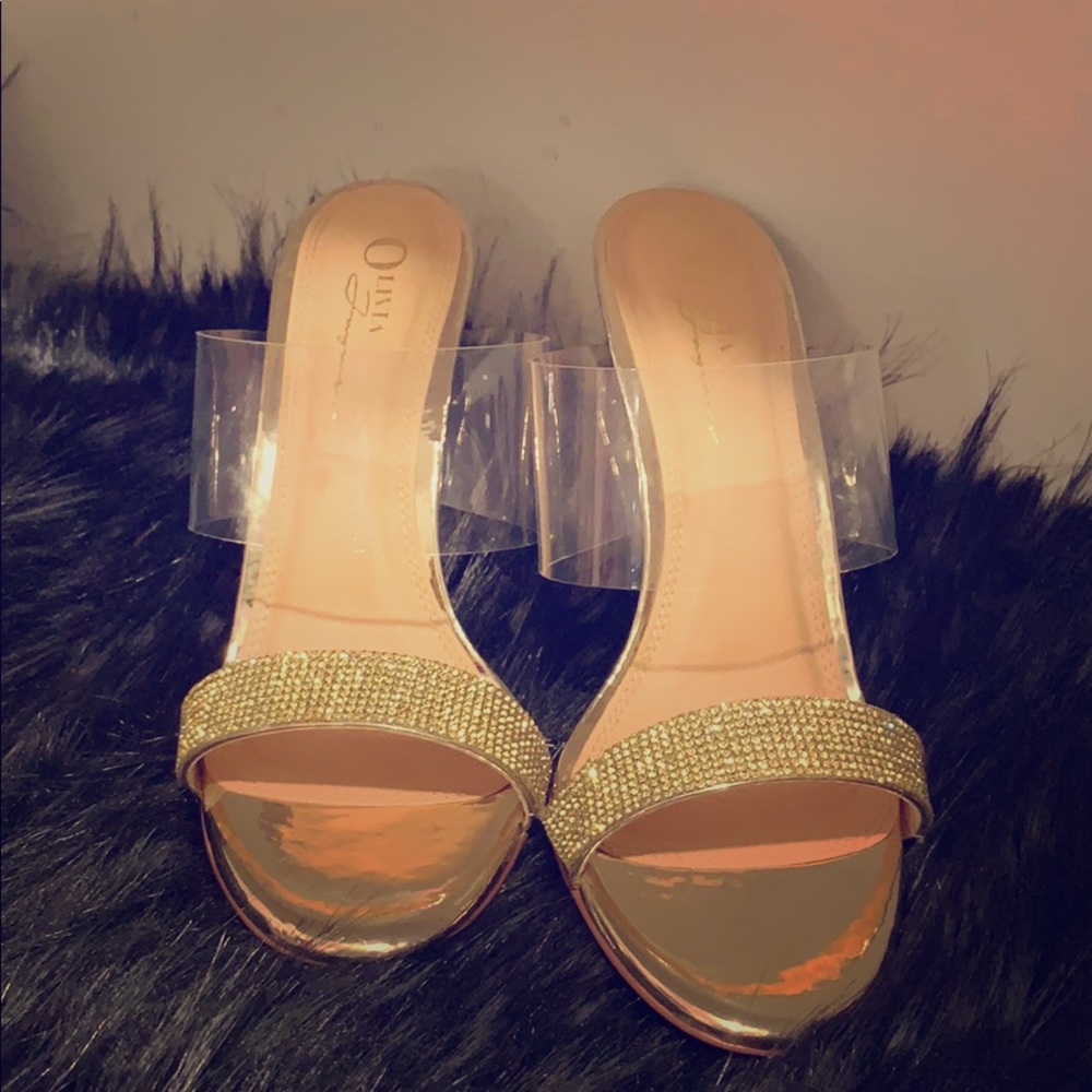 Olivia Rhinestone Heels